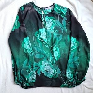 Sheer Jennifer Lopez blouse